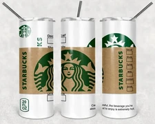 Starbucks 20 oz Stainless Steel Insulated Coffee Cup Tumbler - ADD YOUR NAME!