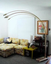 Mid Century Modern Vintage Arc Arch Lamp Nova California Shipping Available $$