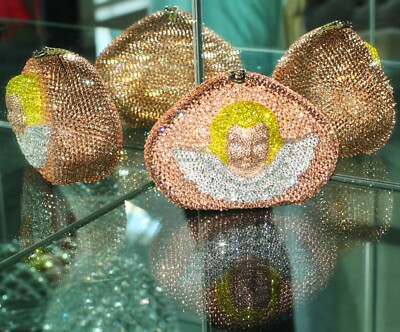 Timmy Woods Cherub Folly Angel Bag Incredible SWAROVSKI CRYSTAL