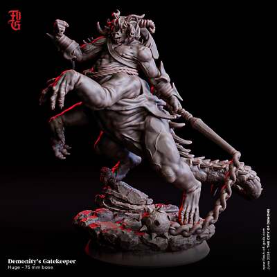 Demonity's Gatekeeper - The City of Demons - Flesh of the Gods - Wargaming D&D D