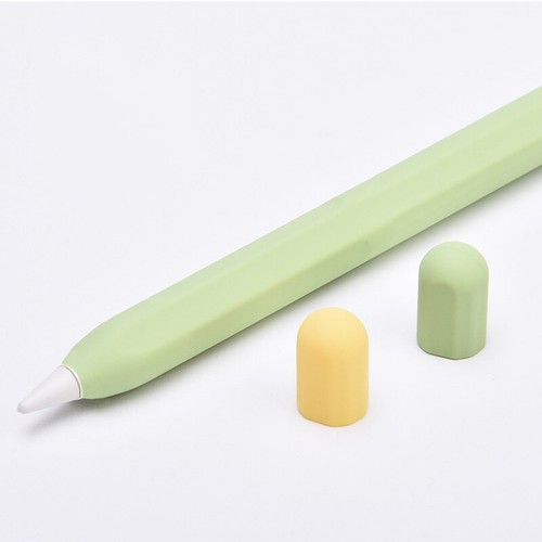 Étui En Silicone Souple Pour Apple Pencil 1/2E Génération Support De Poignée ~ - Photo 14/19