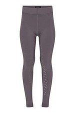 Equipage Kids Breeches Dai Childrens Leggings Tights Glitter Quicksilver Dark Grey