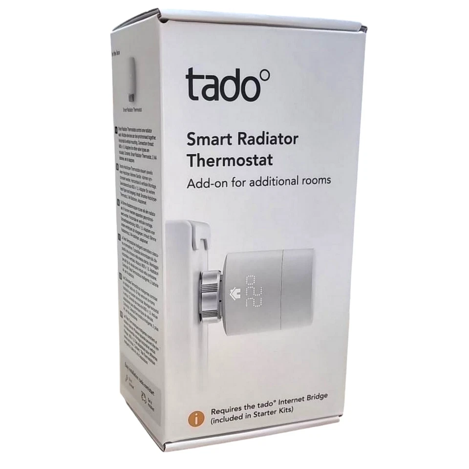 tado Smart Smartes Heizkörper-Thermostat universelle Montage APP-Steuerbar Neu - Bild 2 von 4