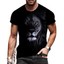 LARAHTIO Men's Essential Crewneck T-Shirt - Soft Cotton Short Sleeve Tee For Casual Wear (Black, X-Large)
