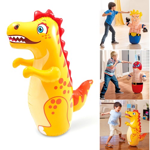 Bop Bag Children Boxing Punching Bag Inflatable RolyPoly Tumbler Toy