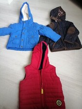 Bundle  Boys Coats Age 9/12 Months
