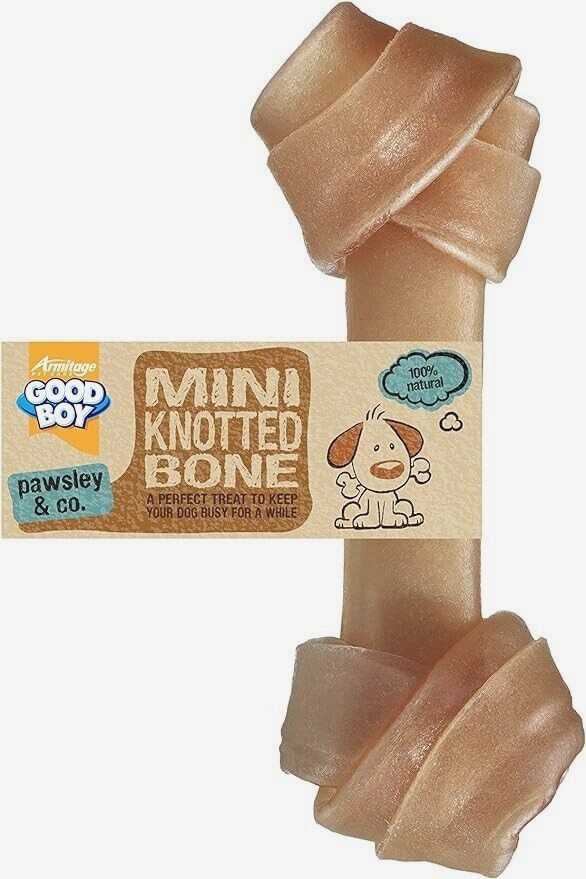 Good Boy Mini Rawhide Knotted Bones Dog Chews 100 Percent Natural eBay