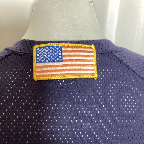 Vintage Atlanta Braves Wilson Baseball Trikot #10 Blau Mesh USA Größe 46 - Bild 5 von 7