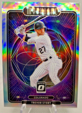 2021 Donruss Optic Mythical  Silver Prizm Trevor Story #111 - ROCKIES!