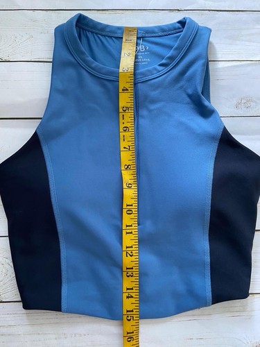 Abercrombie Fitch YPB Curve Love Sculptlux Crop Sport BH Gr. XS Druckknöpfe - Bild 3 von 6