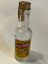  Early Times Kentucky Bourbon Minature Whiskey Bottle