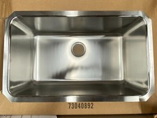 ELKAY ELUH281610 Lustertone 30-1/2" x 18-1/2" x 10" S Bowl Undmnt SS Sink