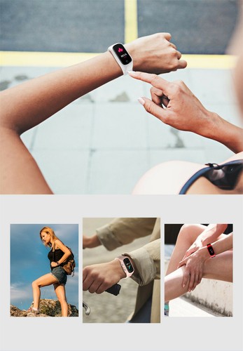 Reloj inteligente 2 en 1 con auriculares pulsera deportiva impermeables relojes Bluetooth - Imagen 2 de 15
