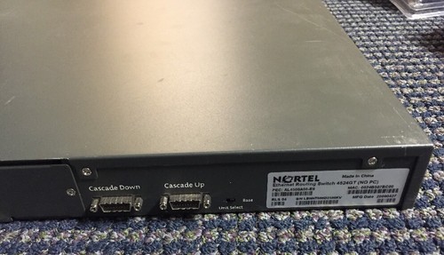 Nortel Networks 4524GT 24-Port Fast Ethernet Routing Switch AL4500A05-E6 - Picture 5 of 7