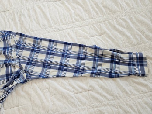 Polo Ralph Lauren Herren Large Langarm Hemd mit Knöpfen blau kariert Performance - Bild 11 von 20