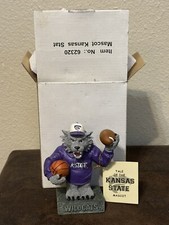 1999 Kansas State K-State Wildcats Willie Mascot Basketball Football 4.5” Figure