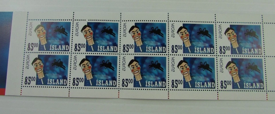 Iceland SC #967a Booklet MNH stamps - Image 2 of 4