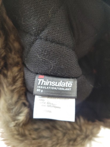 Realtree Hot Shot Womens Medium Large Furry Insulated Trapper Hat - Picture 8 of 9