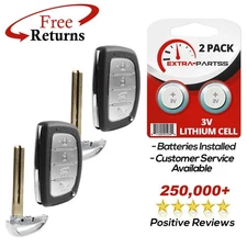 2 For 2018 2019 Hyundai Tucson Keyless Entry Smart Fob Remote SUV 4 button