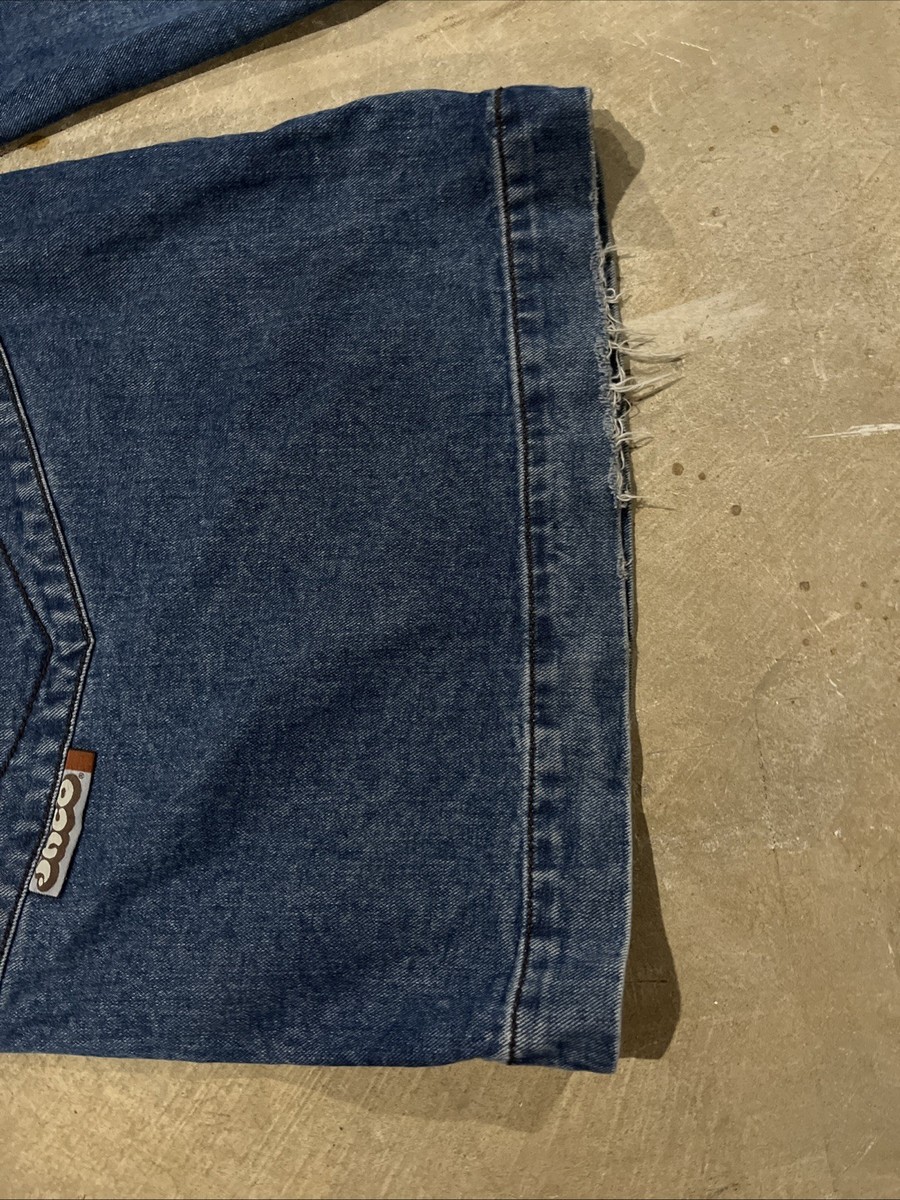 JNCO Jeans Mammoth Wide Pants Blue Denim Whopping 40 Inch Size