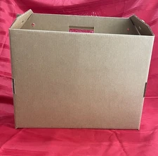 2 Boxes/pack Ex LG, Sturdy & Reusable Cardboard for Furry or feather pet carrier