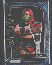 2022 Panini Prizm WWE #16 Asuka WWE Gold