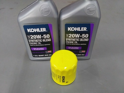#ad #ad OEM Kohler Oil Change Kit 2 SAE 20W50 Engine Oil amp; 5205002 S Oil Filter $41.83