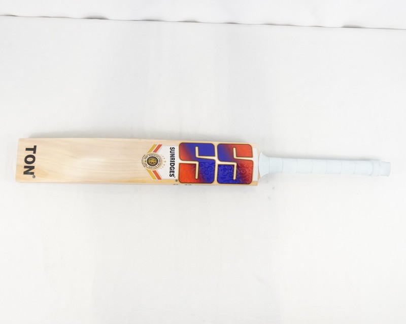 SS Sunridges TON Sir Richard Premium English Willow Cricket Bat W/ Grip Handle