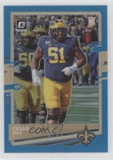 2020 Panini Donruss Optic Rookies Aqua Prizm 270/299 Cesar Ruiz #131 1s6