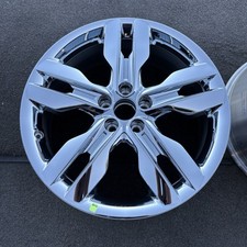 Single 20 Inch Wheelrim Ford Edge 2011-2014 Genuine Oem Chrome Clad 3847 Single 20 Inch Wheelrim Ford Edge 2011-2014 Genuine Oem Chrome Clad 3847