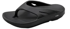 OOFOS. OOriginal Unisex Black  US Men's 6 - Women's 8 EUR 39