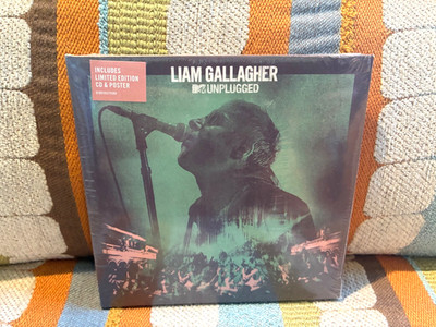 FACTORY SEALED CD Liam Gallagher MTV Unplugged with rare sticker SHIPS FREE
