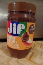Jif Peanut Butter & Chocolate Flavored Spread, 41.5 Oz. Jar