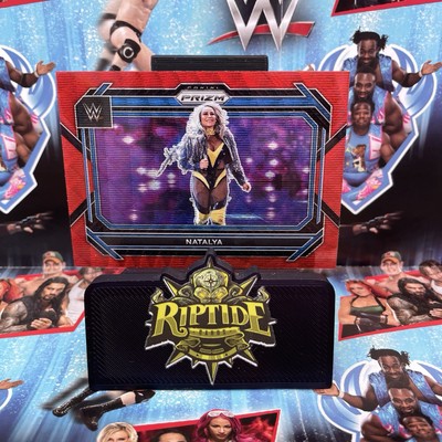 Natalya WWE Panini Prizm 2023 Red Wave Prizm #17