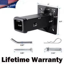 Bolt On Receiver Tube 2in Bolt On Receiver Hitch Trailer Hitch Receiver Adapter