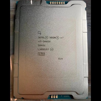 Intel Xeon W7-3465X 28 Core Server Processor LGA4677 2.50GHz~4.80GHz CPU