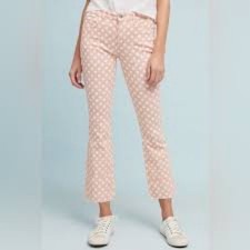 Pilcro High Rise Bootcut Pattern Pants Sz 31