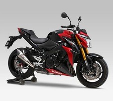 YOSHIMURA BLU TITANIO R11 STRADA SCARICO LEGALE SLIP ON SUZUKI GSX-S 1000 2016