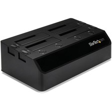 StarTech USB 3.0 to 4-Bay SATA 6Gbps Hard Drive Docking Station w/ Dual Fans