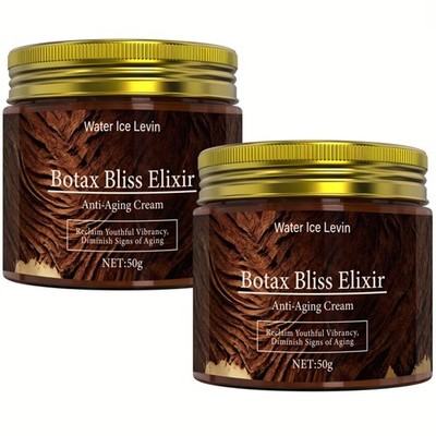 2PCS Botax Bliss Elixir Face Cream, Botax Face Wrinkles Removal Serum, Botax Sto