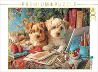 Calvendo Puzzle Cute Animal Homes | 1000 Pieces, Finished Size 25.2 × 18.9 In (6