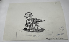 Original Hot Rod Magazine Gag Cartoon Art March 1969 Crescuillo