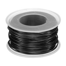 HARFINGTON Bonsai Wire Anodized Aluminum Training Roll 1mm 98ft, Black