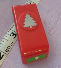 EK Success Paper Punch Pine Tree Scrapbooking Cards Crafts - B