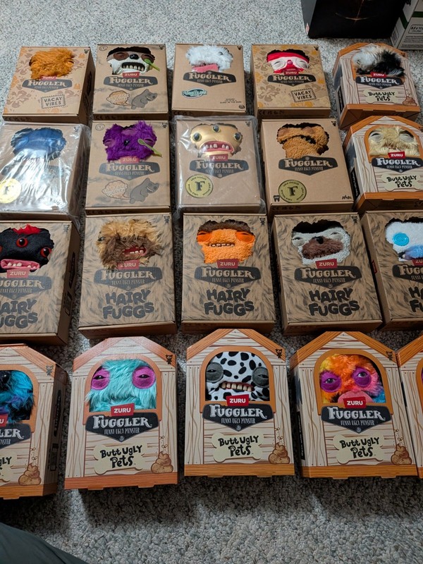Fuggler Funny Ugly Monster Lot