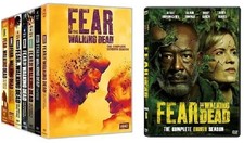 Fear The Walking Dead: The Complete Series, Season 1-8  DVD 30-Discs Box Set .