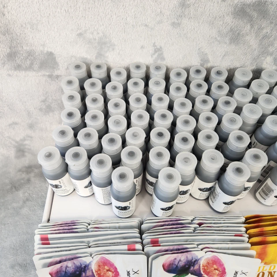 ENORME LOTE 160 muestras de cuidado del cabello Rusk/tamaños de viaje champú, mascarilla acondicionadora LEER Foto 4 de 4