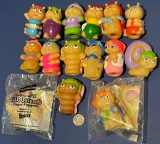 Glo Friends Finger Puppets Bugs Worms 1985 19...