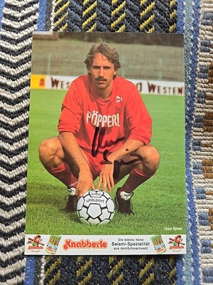 Autogrammkarte Uwe Spies original signiert