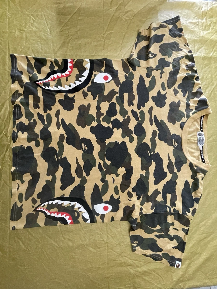 A Bathing Ape Yellow Shirts for Men for sale | eBay